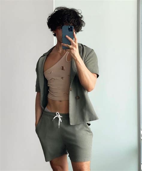 Pin On Shorts Outfit Street Fashion Men Streetwear Queer Fashion