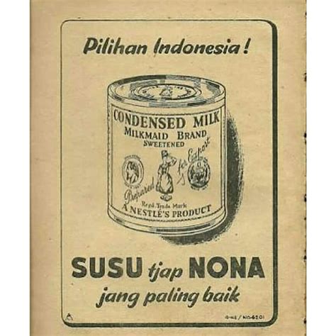 Susu Kental Manis Cap Nona Sinau