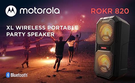 Amazon Motorola Rokr Wireless Bluetooth Portable Speaker With