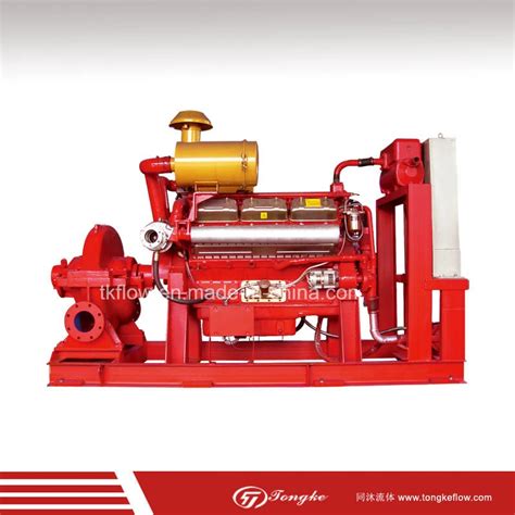 Fire Fight Pump Group With Jockey Pump And Control Panel China Fire