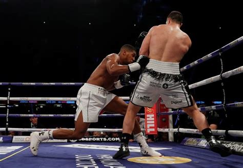 Anthony Joshua Vs Joseph Parker Recap Relive The Best Moments From Aj S Huge Win Boxing