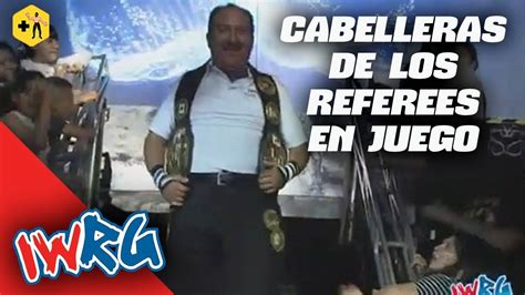 IWRG La cabellera de los referees está en juego Hellboy y Shocko vs