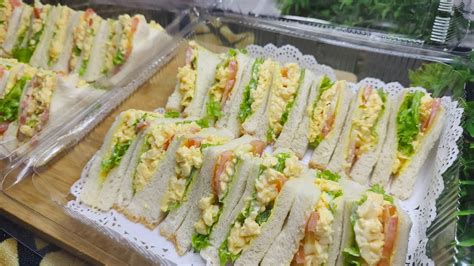 Cara Buat Sandwich Telur Hancur Mudah Tanpa Rebus Youtube