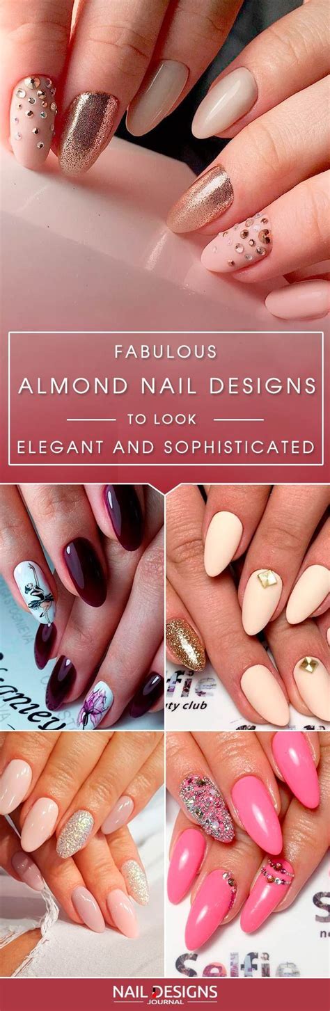 Lovely Designs For Almond Nails You Wont Resist Almond Nails Designs