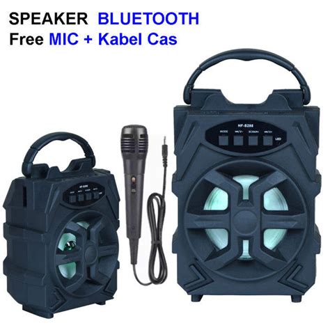 Speaker Salon Aktif Bluetooth Full Super Bass Karaoke Spiker HF S288