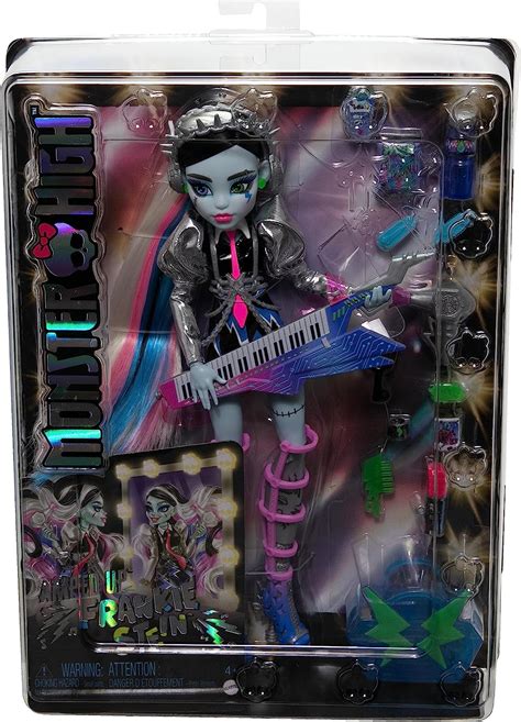 Monster High Amped Up Frankie Stein Rockstar Doll YouLoveIt