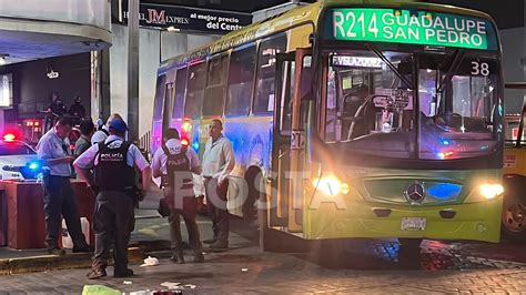 Frustra chofer asalto de un camión urbano en Monterrey POSTA Nuevo León