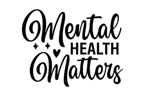 Premium Vector Mental Health Matters