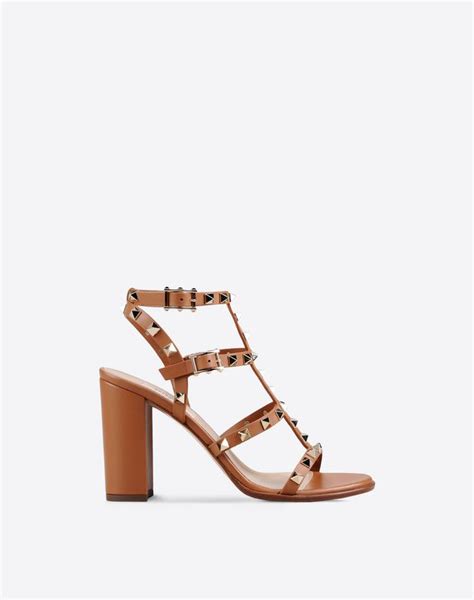 Sandales Rockstud Sandales A Talon Femme Valentino Garavani Boutique