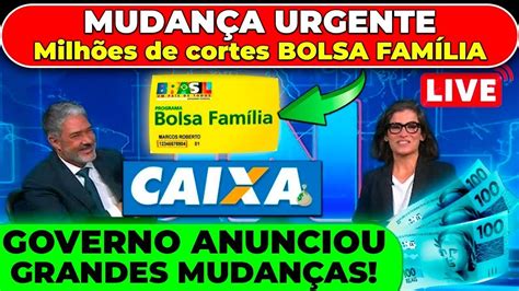 Urgente Bolsa Fam Lia Poder Ser Cancelado De Forma Definitiva