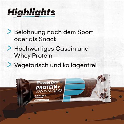 Powerbar Protein Plus Riegel Mit Nur 107 Kcal Low Sugar Eiweissriegel