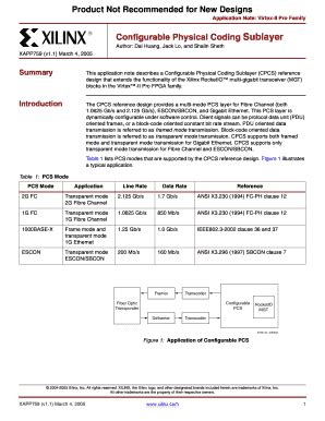 Xapp759 Xilinx Fill Online Printable Fillable Blank PdfFiller