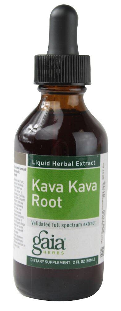 Gaia Herbs Kava Kava Root 2 Fl Oz Vitacost