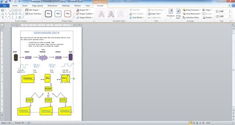 Tutorial Membuat Bagan Alur Di Microsoft Word