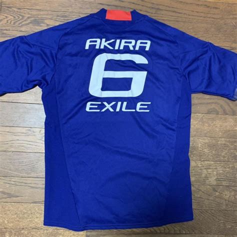 35％割引ブルー系【超特価sale開催！】 Exile Akira サッカー日本代表レプリカユニフォーム ウェア サッカーフットサルブルー系