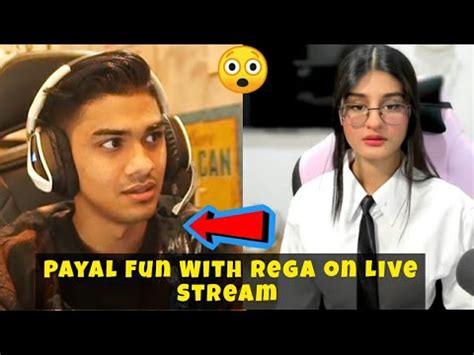 Payal Fun With Rega On Live Stream YouTube