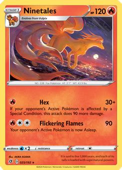 Ninetales Rebel Clash Tcg Card Database Pokemon