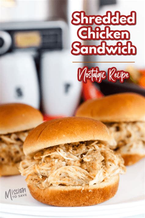 Ohio Shredded Chicken Sandwiches Slow Cooker Tastes Of Lizzy T Artofit