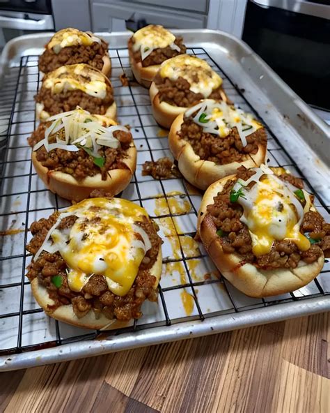 Garlic Bread Sloppy Joes