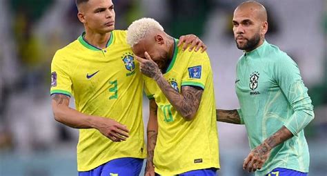 World Cup Heartbreak For Neymar And Brazil After Losing To