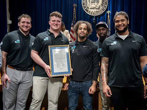 City Council honors Tulane football team | Tulane University News