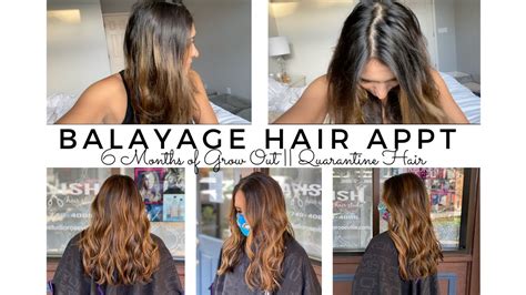 Summer Hair Appt 6 Month Grown Out Balayage Youtube