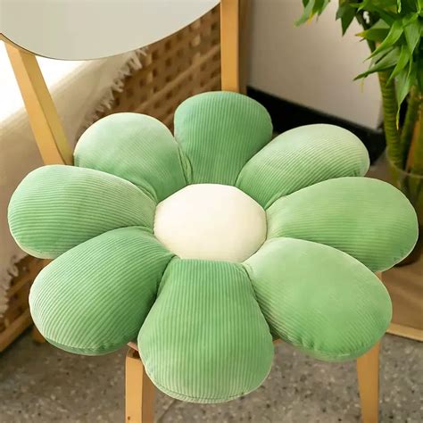 Aiboty Flower Pillow Daisy Flower Throw Pillow Sunflower Pillow Floor