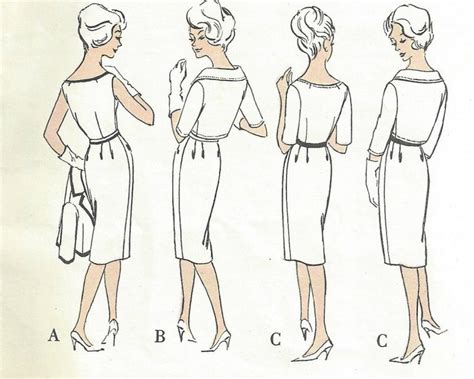 Vintage Vogue Sewing Pattern B Dress Bolero Jacket By