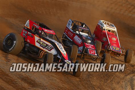 Usac National Sprint Cars At Circle City Raceway May Nd Josh James