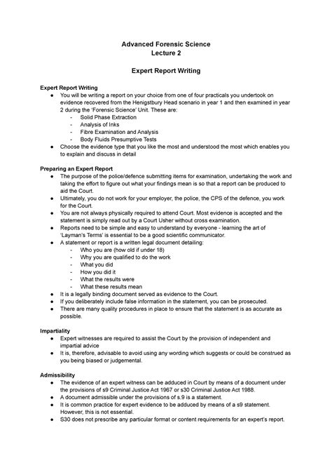 Detailed report explaining the national average for forensic science earnings 3