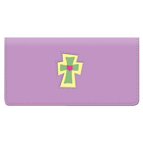 Crosses Wallet Checkbook Cover | Employee Checks by Harland Clarke