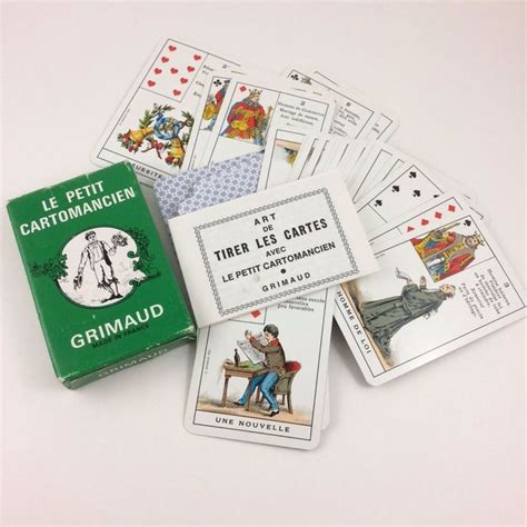 Le Petit Cartomancien Card Deck Grimaud 1969 Fortune Telling French