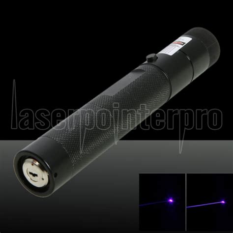 Mw Professional Purple Light Laser Pointer With Box Black