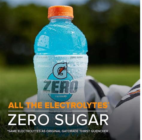 Gatorade Zero Sugar Thirst Quencher Lemon Lime 28oz Bottle 10 Pack