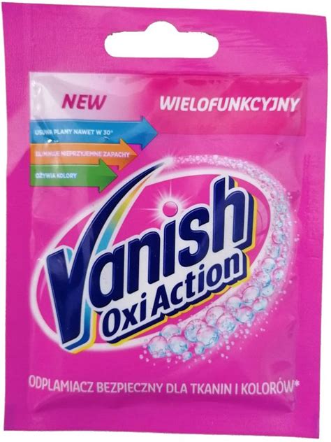 Vanish Odplamiacz Do Tkanin W Proszku Oxi Action Pink G