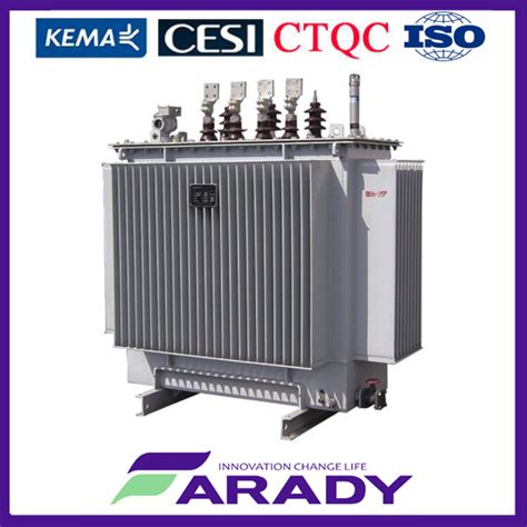 China Low Noise Silicon Iron Core Electric Transformer 500kva China