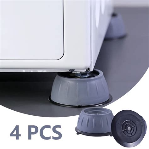 4Pcs Anti Vibration Pads Washing Machine Universal Fixed Rubber Legs