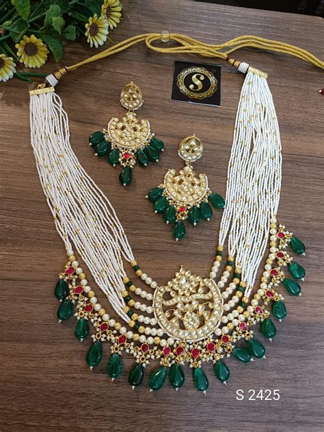 Alia Bhatt Inspired Sabyasachi Gold Plated Kundan Necklace Set Etsy