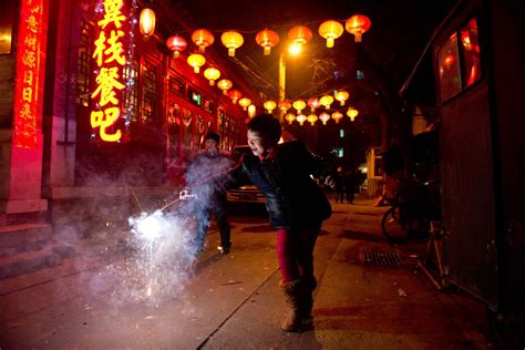 Chinese New Year Legends Monsters Dumplings And Firecrackers