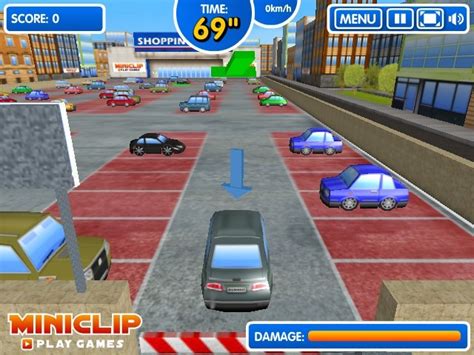 Shopping Mall Parking Game - RacingCarGames.com