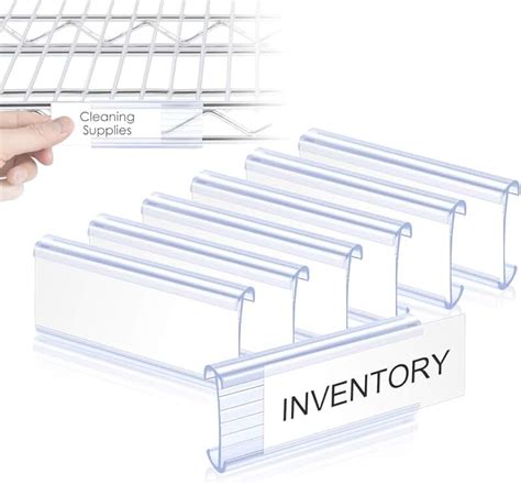 Amazon.com: wire shelf labels