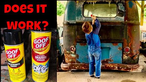 Goof Off As Paint Stripper Saving Original Paint On A Vintage Car