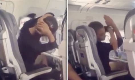 Flights Rude Passenger Does Yoga On A Flight In Viral Video Travel News Travel Uk