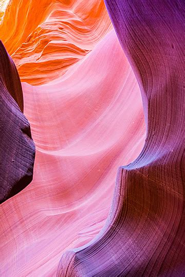 Antelope Canyon Located In The Navajo Reservation Close To Page Arizona