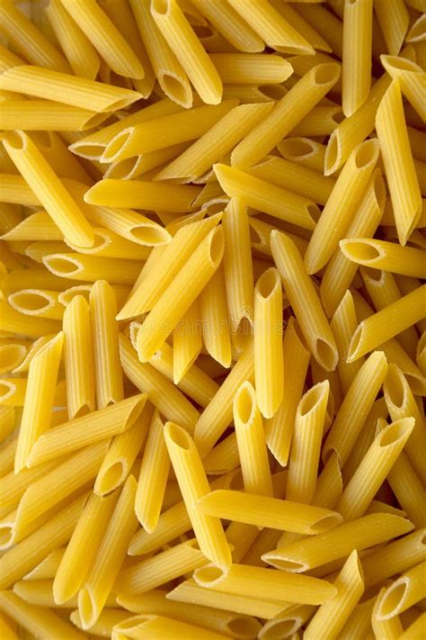 Uncooked Raw Organic Penne Pasta Stock Image Image Of Uncooked Lunch