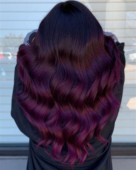 40 Latest Plum Hair Color Ideas For 2024 Hair Adviser Kleur Haar Haar Kleuren Haarstijlen