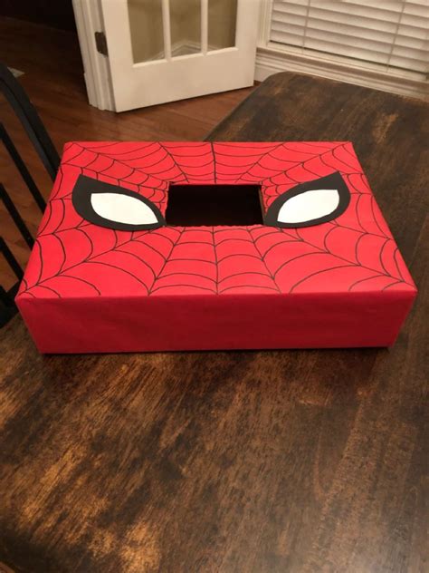 Spider Man Valentines Box Valentine Box Boys Valentines Boxes Kids