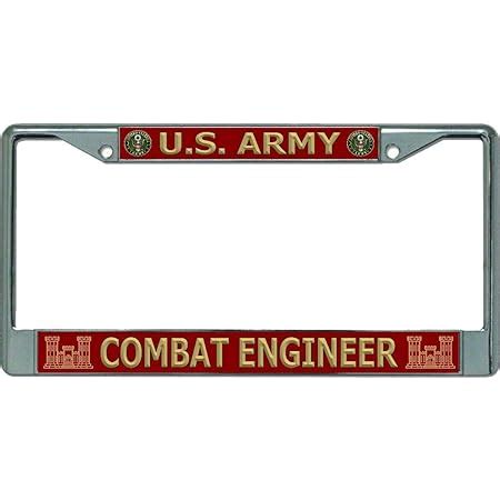 Amazon TAG FRAMES MILITARY U S Army Engineers License Plate