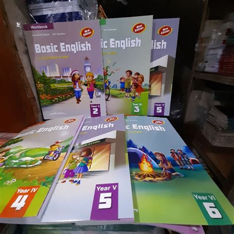 Jual Workbook Basic English SD MI Kelas 1 2 3 4 5 6 Yudhistira Shopee