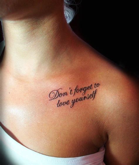 Splendid Quote Tattoos For Women To Try - Ohh My My